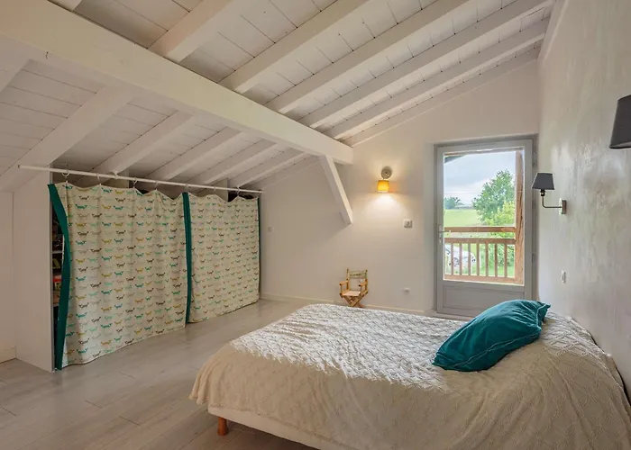 Maison Basque Confortable, Vue Montagne - Fr-1-4-704 萨雷